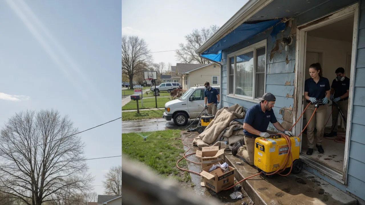 Basement Flood Cleanup in Bronaugh, MO near me